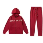 Tracksuit with decoded Trapstar panels