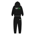 Trapstar Decoded Black Chenille Jumpsuit